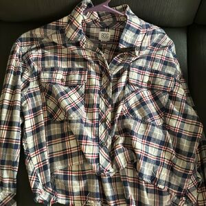 BDG Plaid Top in a Size M